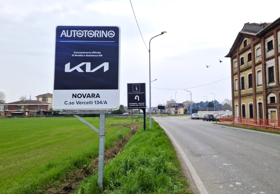 Cartelli pubblicitari Abbiati & Company realizzazione 6