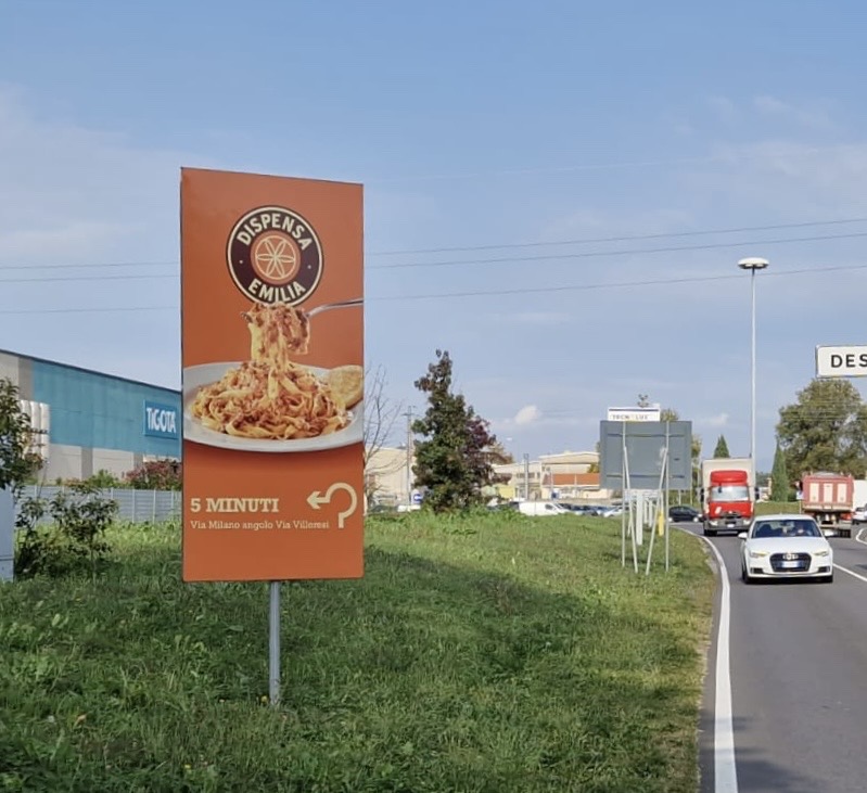 Cartelli pubblicitari Abbiati & Company realizzazione 2