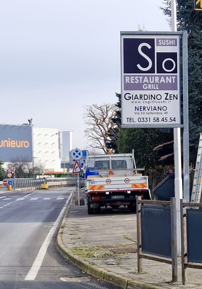 Cartelli pubblicitari Abbiati & Company realizzazione 9